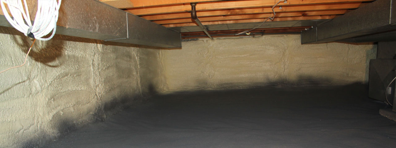 Clarksville spray foam insulation for crawl spaces